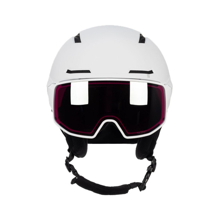 Salomon Casco Sci Driver Pro Sigma Bianco Nero