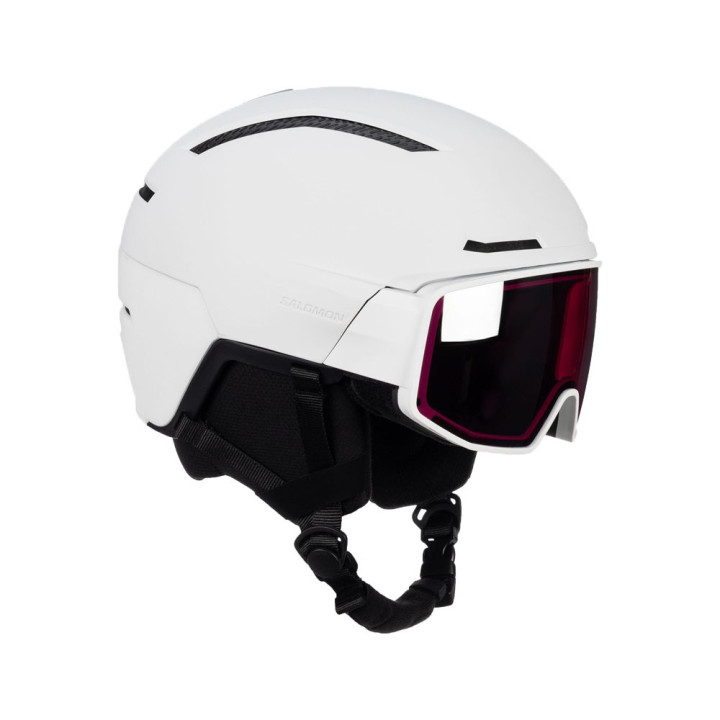 Salomon Casco Sci Driver Pro Sigma Bianco Nero