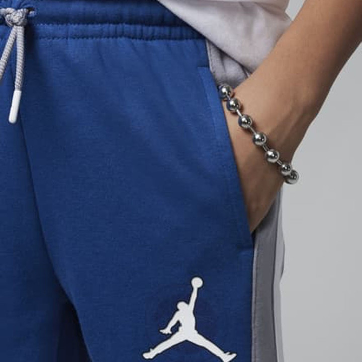 Nike Pantaloni Con Polsino Jordan Azzurro Bambino