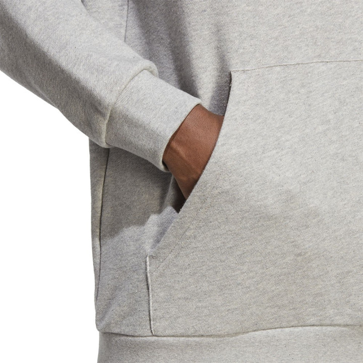 ADIDAS Originals Felpa Con Cappuccio Big Logo Grigio Uomo
