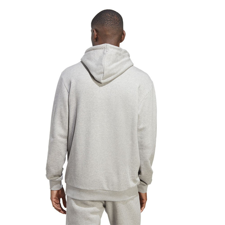 ADIDAS Originals Felpa Con Cappuccio Big Logo Grigio Uomo