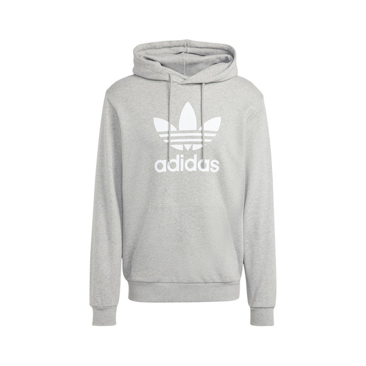 ADIDAS Originals Felpa Con Cappuccio Big Logo Grigio Uomo