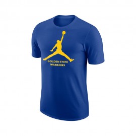 Nba Warriors Jordan blu giallo