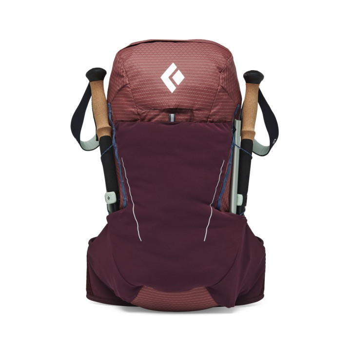Black Diamond Zaino Trekking Trekking Pursuit 30L Cherrywood Ink Blu Donna