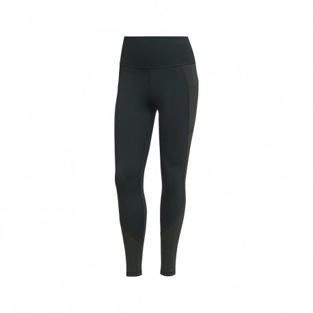 ADIDAS Leggings Sportivi Lurex Verde Donna