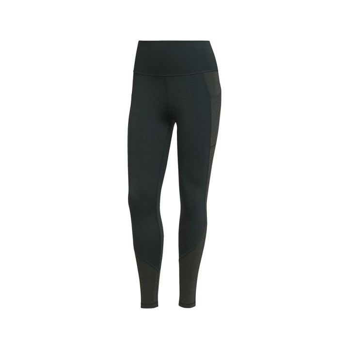 ADIDAS Leggings Sportivi Lurex Verde Donna