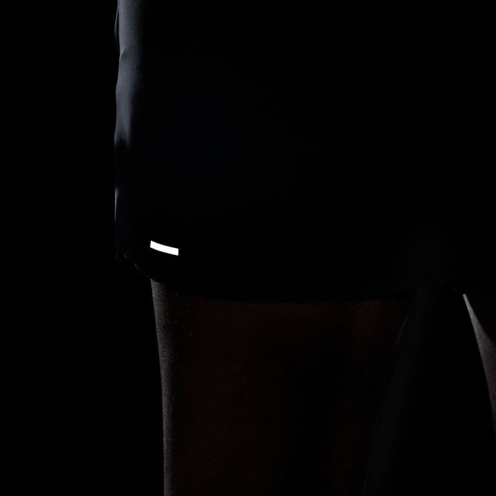 Nike Pantaloncini Running Stride 5" Nero Reflective Uomo
