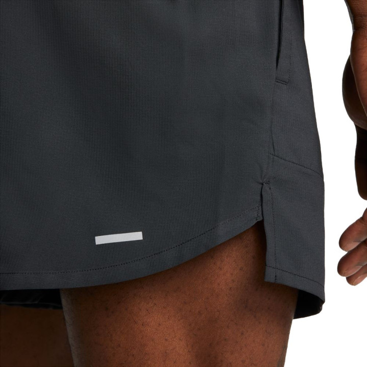 Nike Pantaloncini Running Stride 5" Nero Reflective Uomo