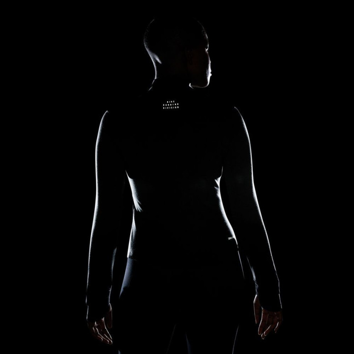 Nike Maglia Running Ml Run Dvs Nero Donna
