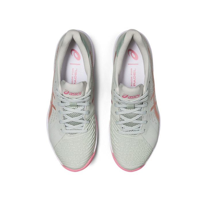 Asics Solution Swift Ff Light Sage Rose Oro - Scarpe Padel Donna