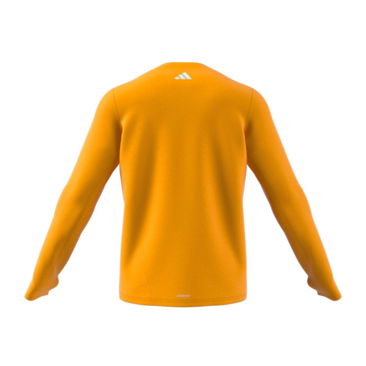 ADIDAS Maglia Running Ml Run It Bos Arancio Nero Donna