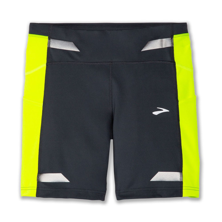 Brooks Pantaloncini Running Run Visibile Asphalt Nightlife Donna