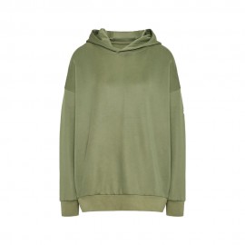 Fila Felpa Con Cappuccio Modal Verde Donna