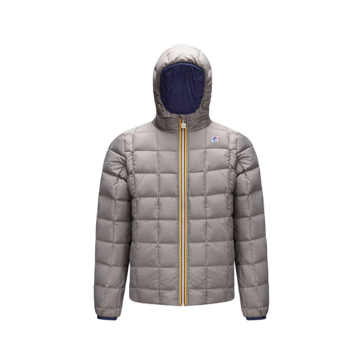 K-Way Giacca Thermo Plus Reversibile Blu Uomo