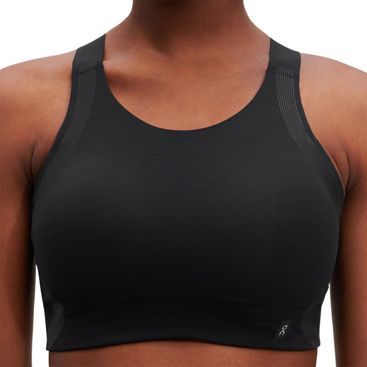 On Reggiseno Sportivo Performance Bra Nero Donna