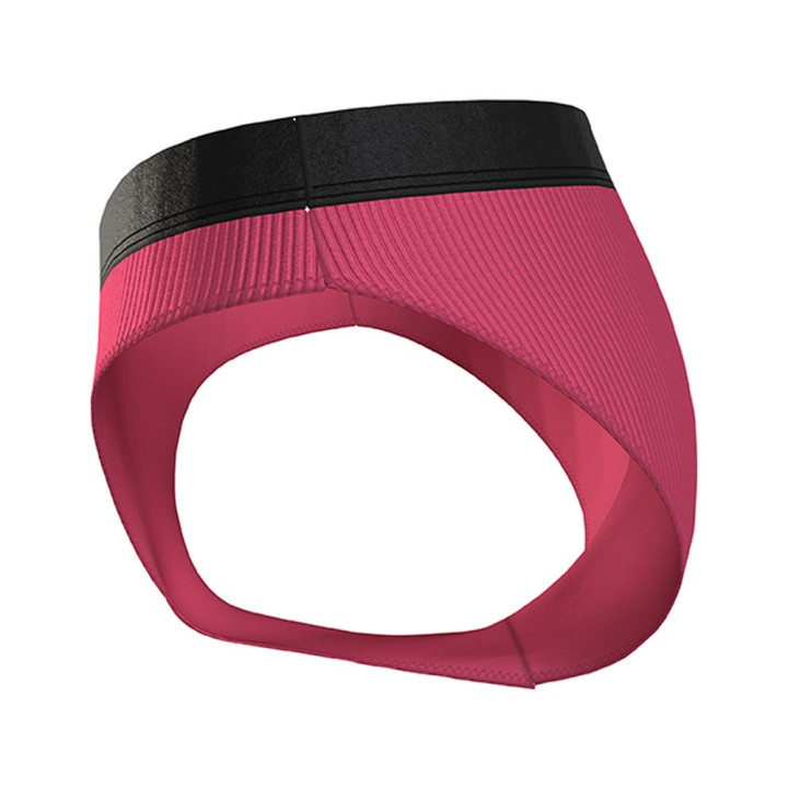 Calvin Klein Costume Slip Classic Elastico Parlato Rosa 4Donna