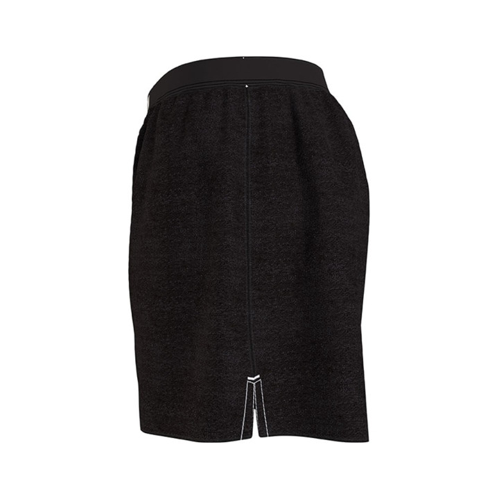 Calvin Klein Pantaloncini Mare Elastico Parlato Nero 4Donna