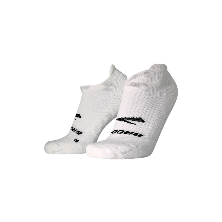 Brooks Calze Running Ghost No Show Bianco