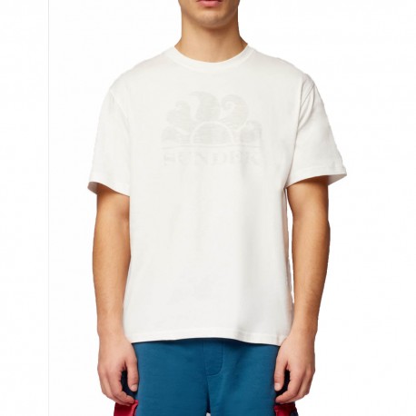 Sundek T-Shirt Mare M M Bianco 4Uomo