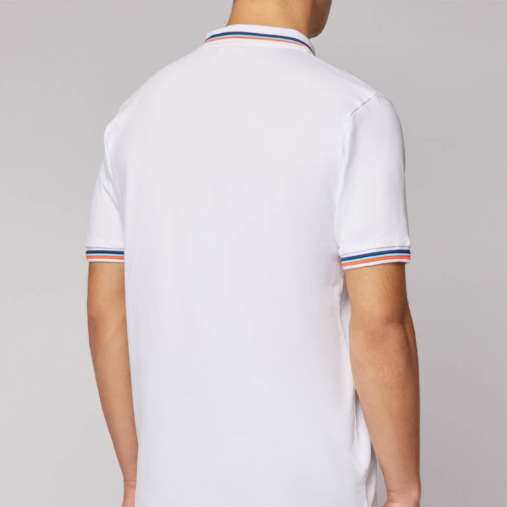 Sundek Polo Maglia Mezza Manica Collo Bordino Bianco 4Uomo