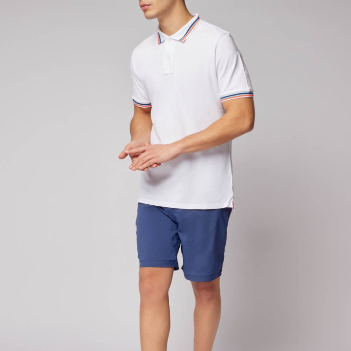 Sundek Polo Maglia Mezza Manica Collo Bordino Bianco 4Uomo