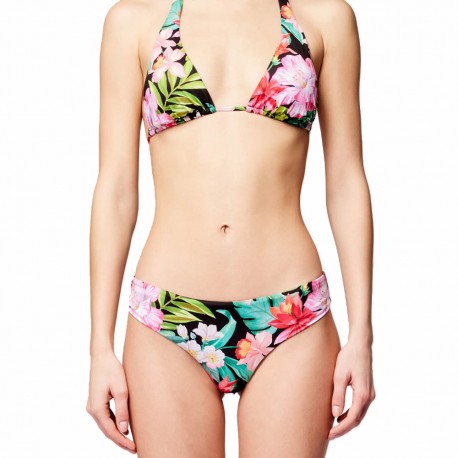 Sundek Costume Slip Fisso Fanta Nero 4Donna