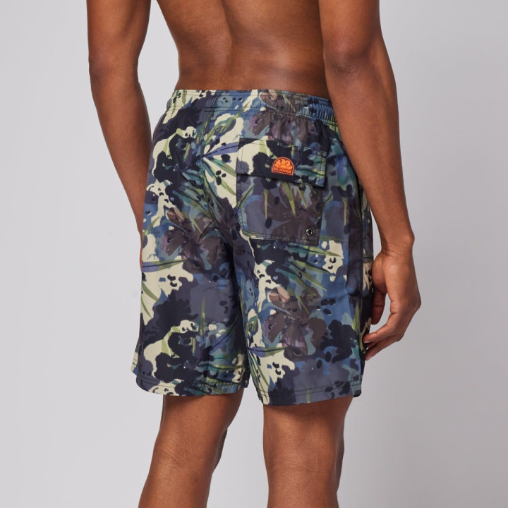 Sundek Costume Boxer 18 Camouflage Verde 4Uomo