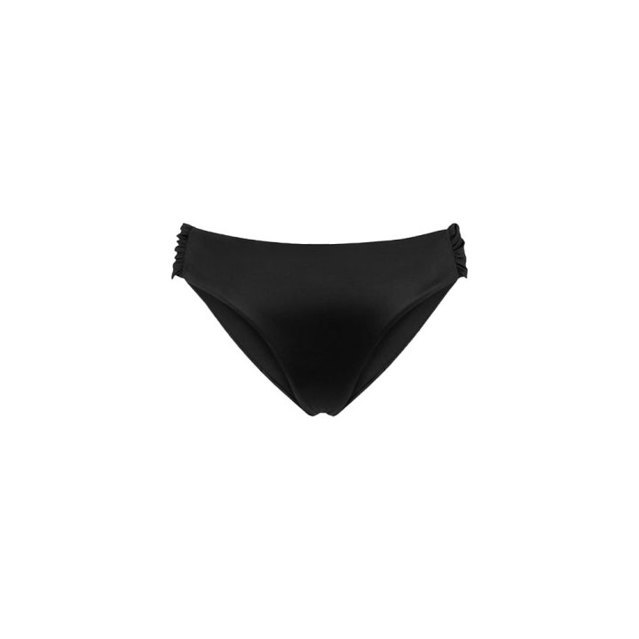 Effek Costume Slip Con Rouge Raso Nero 4Donna