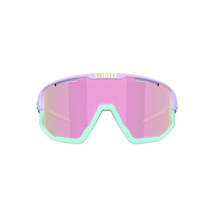 Bliz Occhiali Ciclismo Fusion Mtt Purple/Brown W Pink Multi