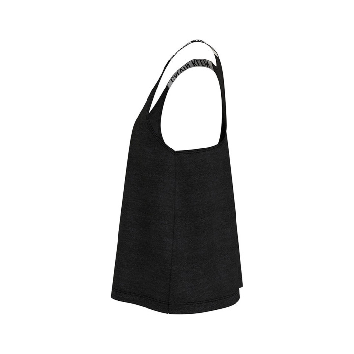 Calvin Klein Canottiera Logo Nero 4Donna