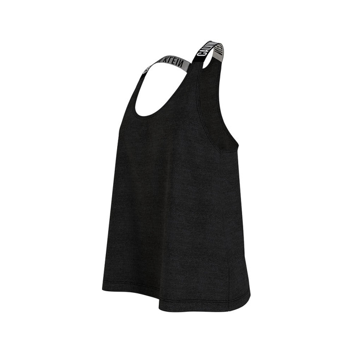 Calvin Klein Canottiera Logo Nero 4Donna