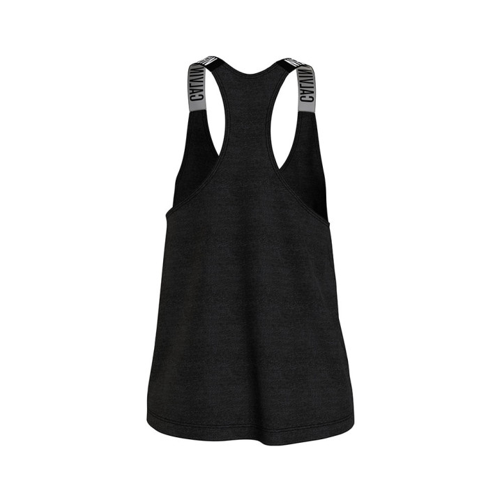 Calvin Klein Canottiera Logo Nero 4Donna