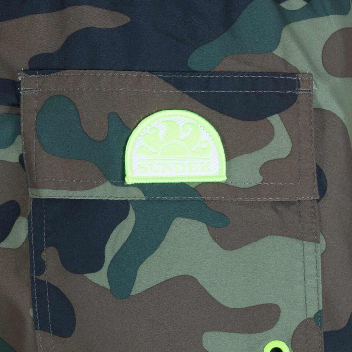 Sundek Costume Boxer Pervis Camouflage 4Uomo