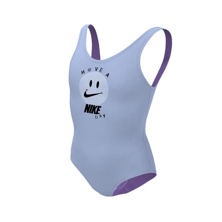 Nike Costume Intero Lilla Bambina