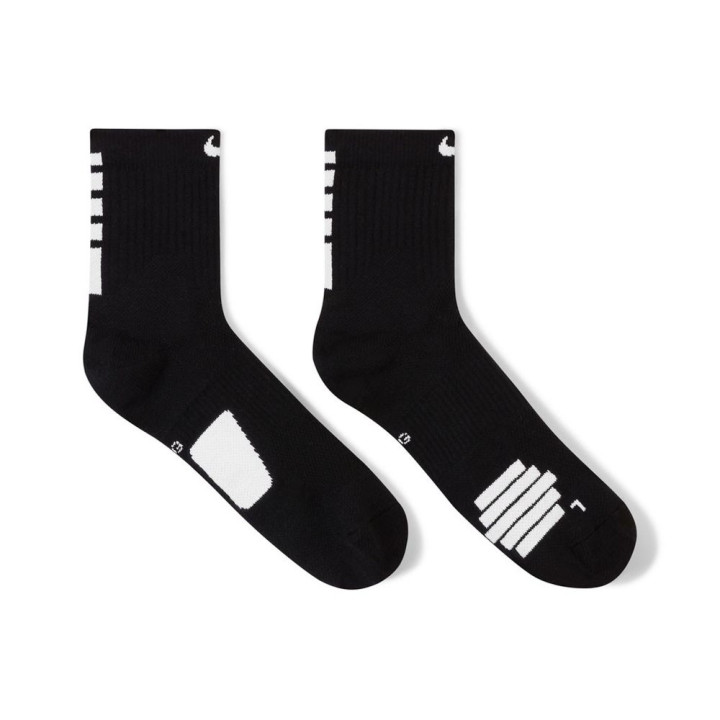 Nike Calze Basket Elite Mid Bianco