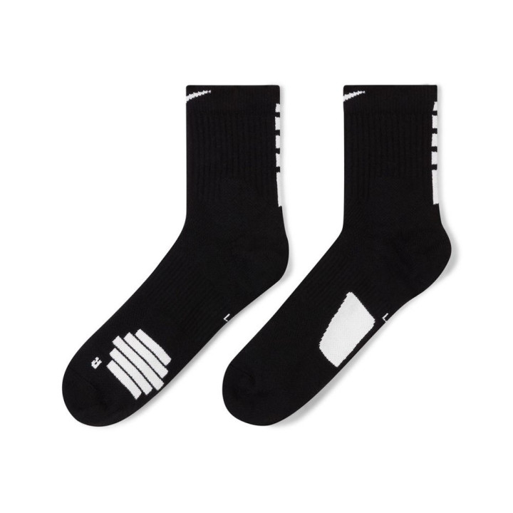 Nike Calze Basket Elite Mid Bianco