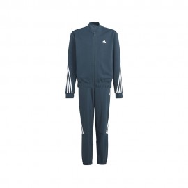 Full Zip Senza Cappuccio blu
