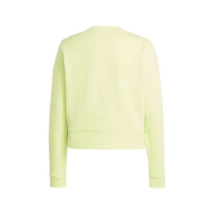 ADIDAS Completo Tuta Bambina Senza Cappuccio Tristripe Lime Nero Bambina