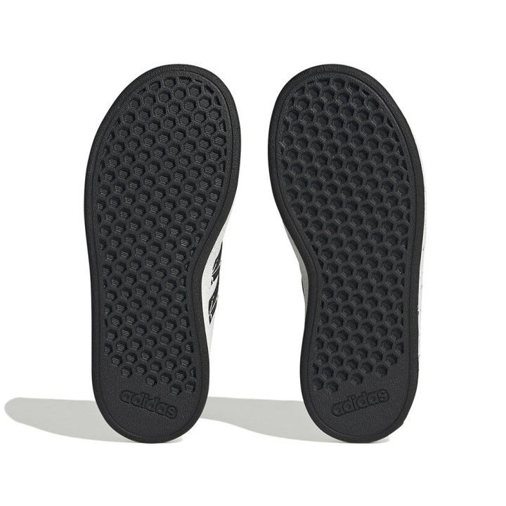 ADIDAS Grand Court Spider Gs Bianco Nero -Scarpe Ginnastica Bambino