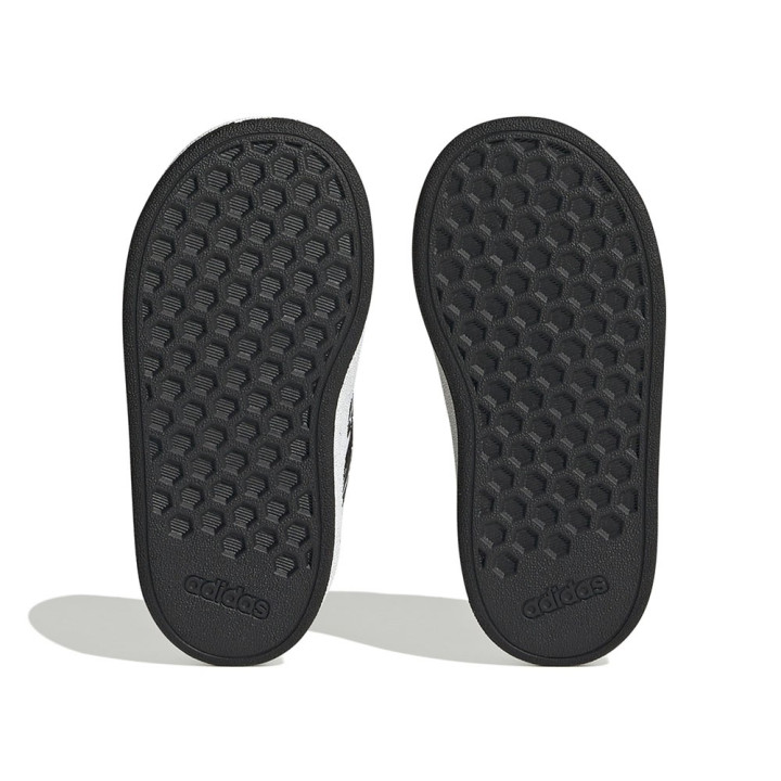 ADIDAS Grand Court Spider Td Bianco Nero -Scarpe Ginnastica Bambino