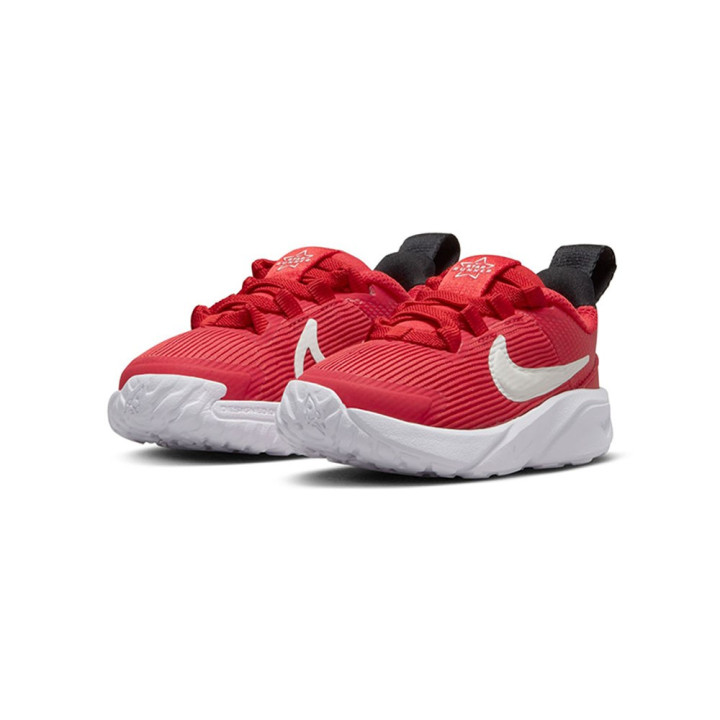 Nike Star Runner 4 Td Rosso Bianco -Scarpe Ginnastica Bambino