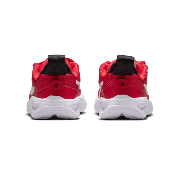 Nike Star Runner 4 Td Rosso Bianco -Scarpe Ginnastica Bambino