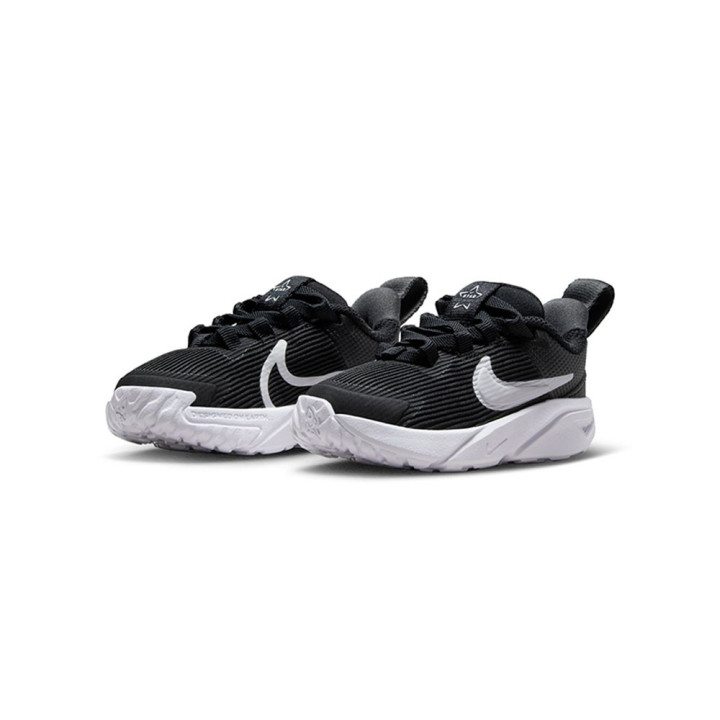 Nike Star Runner 4 Td Nero Bianco -Scarpe Ginnastica Bambino