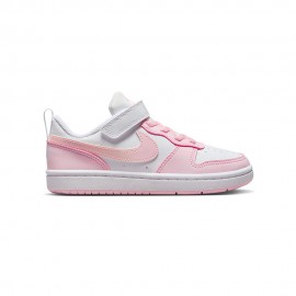 Court Borough Low Recraft Ps bianco rosa