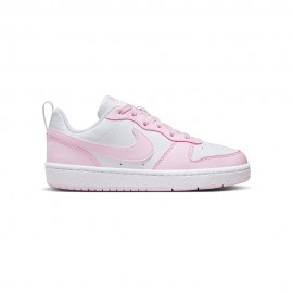 Court Borough Low Recraft Gs bianco rosa