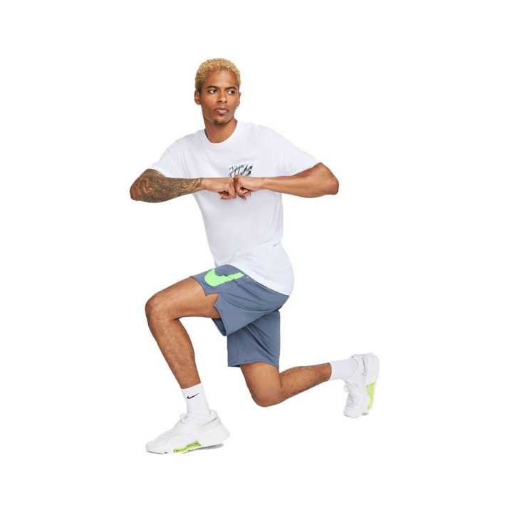 Nike Shorts Sportivi 9Train Blu Uomo