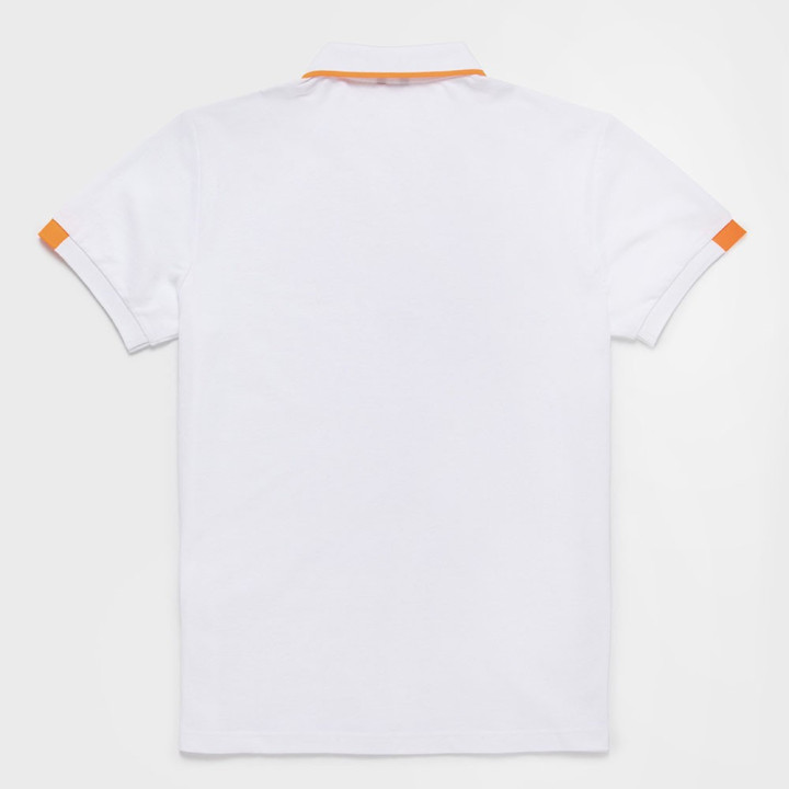 Refrigiwear Polo Piquet Fluo Bend Bianco Uomo