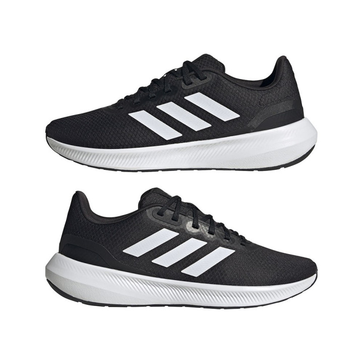 ADIDAS Runfalcon 3.0 Nero Bianco - Scarpe Da Calcio Uomo