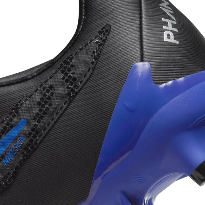 Nike Phantom Gx Academy Fg Mg Nero Blu - Scarpe Da Calcio Uomo