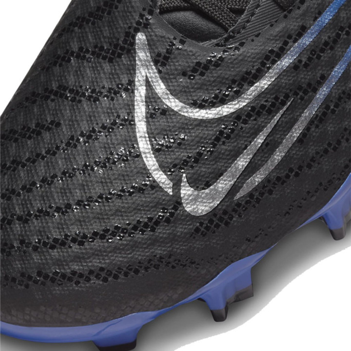 Nike Phantom Gx Academy Fg Mg Nero Blu - Scarpe Da Calcio Uomo